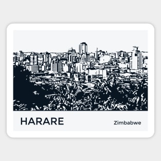 Harare Zimbabwe Magnet
